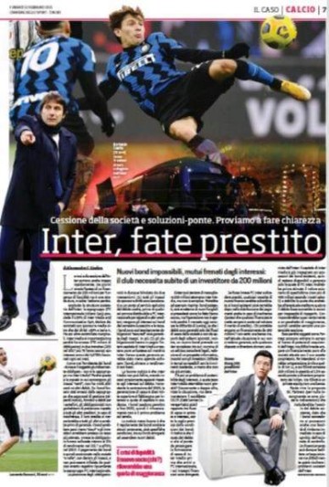 星空体育入口-【揭秘】为什么国际米兰很难借到钱？